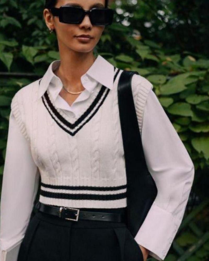 Lady's Rich Sweater Vest - Belfaire & Co.