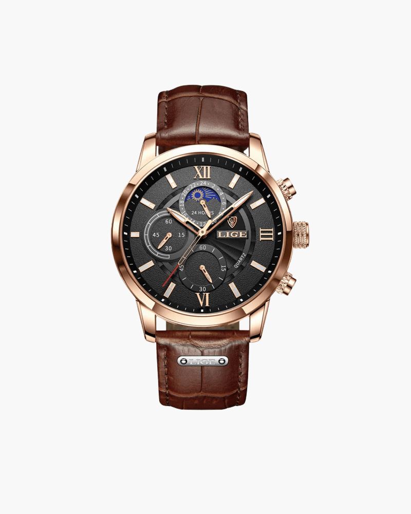 Lugano Classic Watch (Waterproof) - Belfaire & Co.