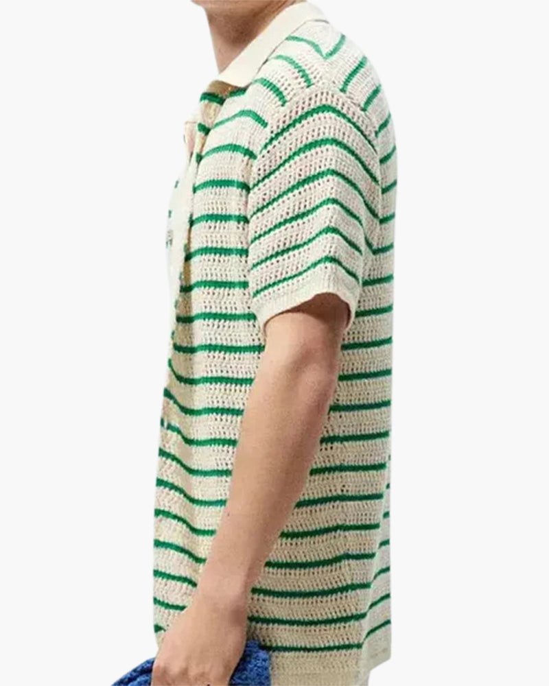 Marbella - Knitted Button Shirt - Belfaire & Co.