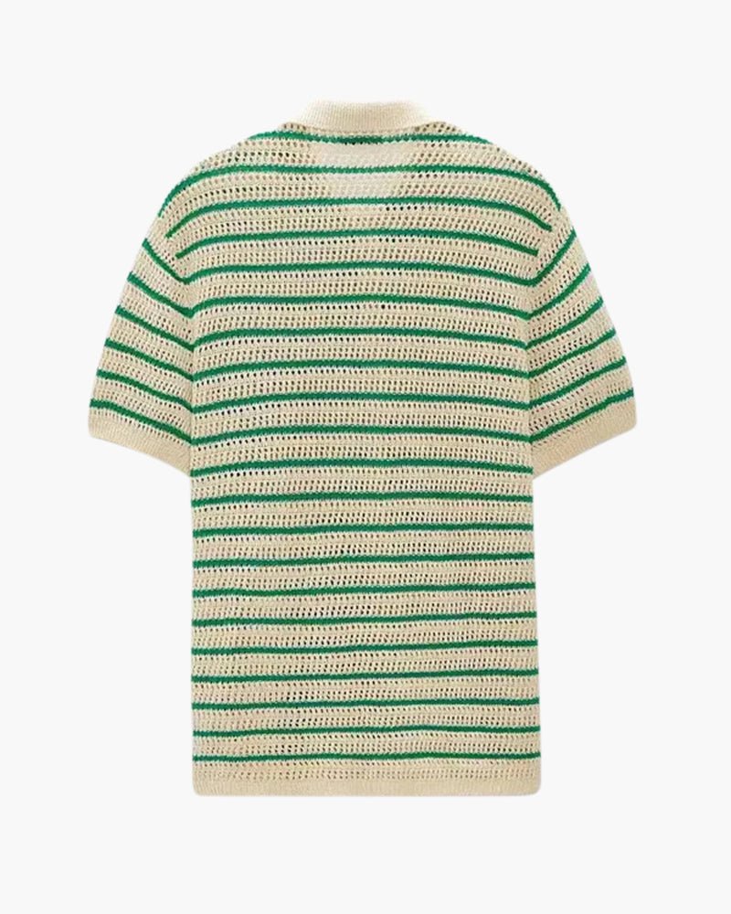 Marbella - Knitted Button Shirt - Belfaire & Co.