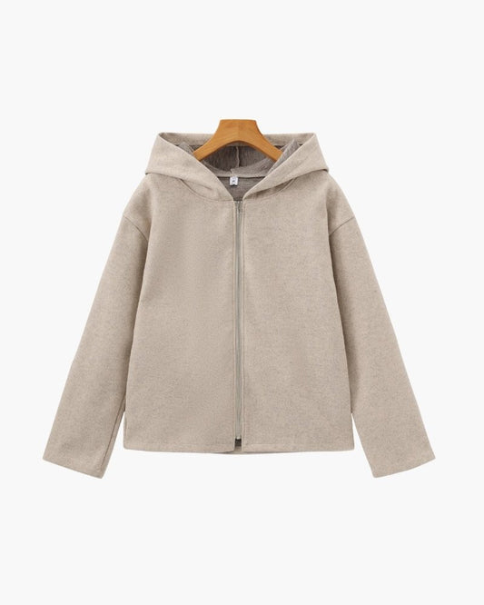 Marlow Wool Zip Coat - Belfaire & Co.