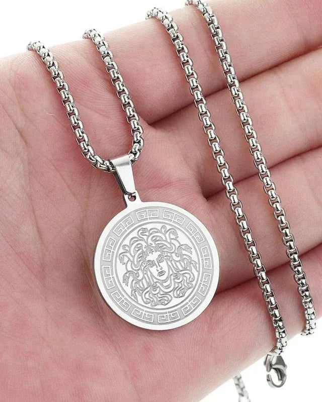 Medusa Long Chain (Gold & Silver) - Belfaire & Co.