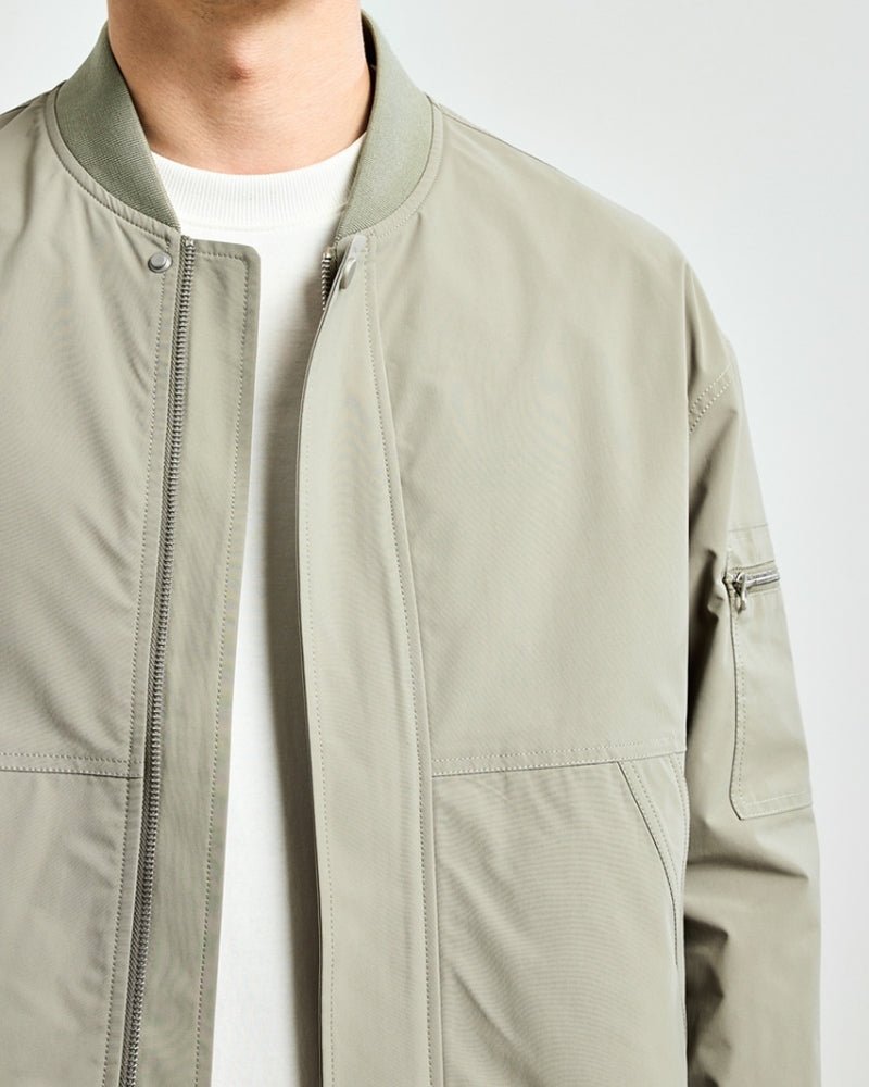 Minimalist Bomber Jacket - Belfaire & Co.