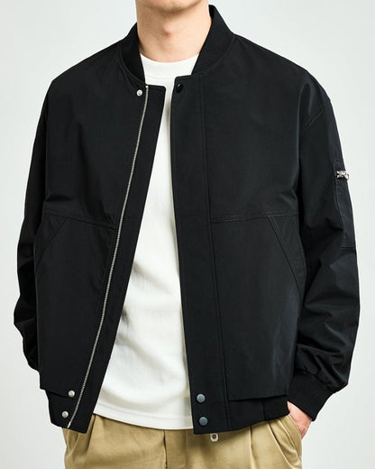 Minimalist Bomber Jacket - Belfaire & Co.