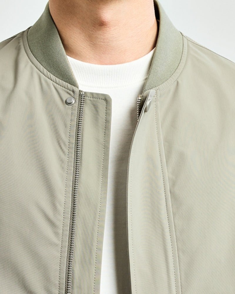 Minimalist Bomber Jacket - Belfaire & Co.