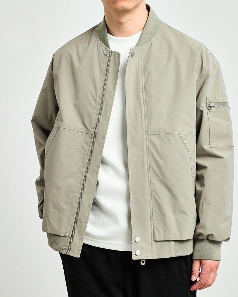 Minimalist Bomber Jacket - Belfaire & Co.