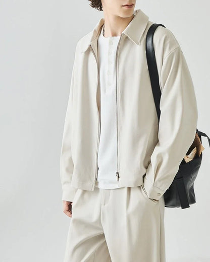 Minimalist Zip Jacket - Belfaire & Co.