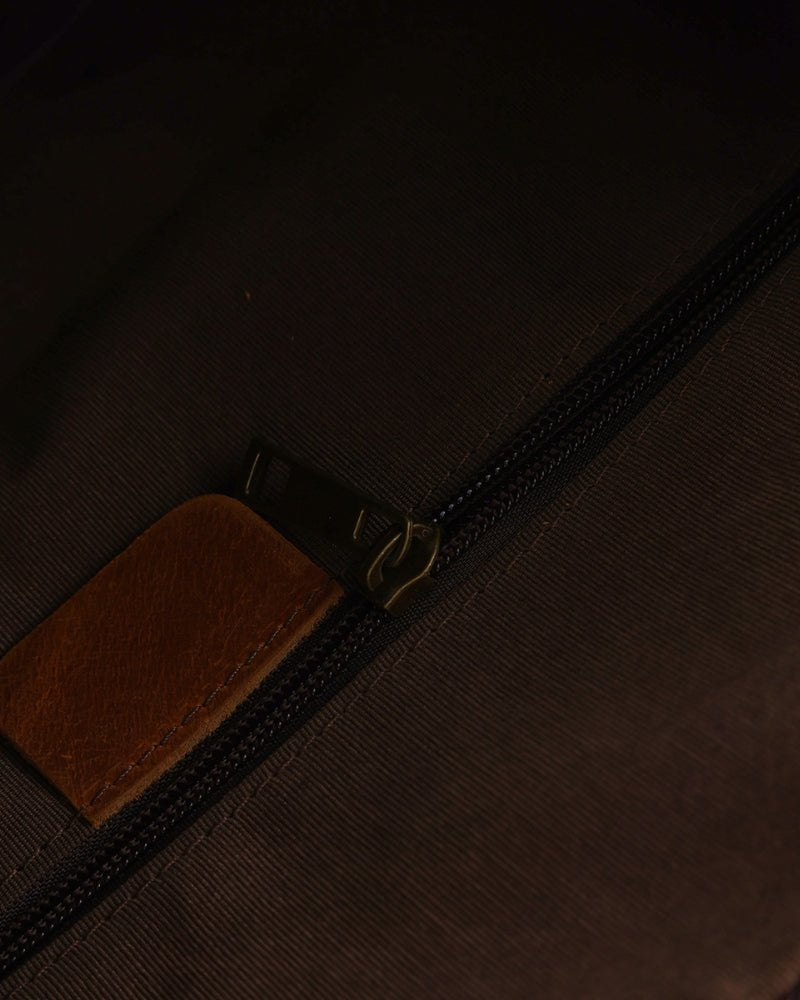 Montague Leather Duffle - Belfaire & Co.