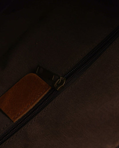 Montague Leather Duffle - Belfaire & Co.
