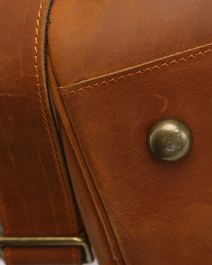 Montague Leather Duffle - Belfaire & Co.