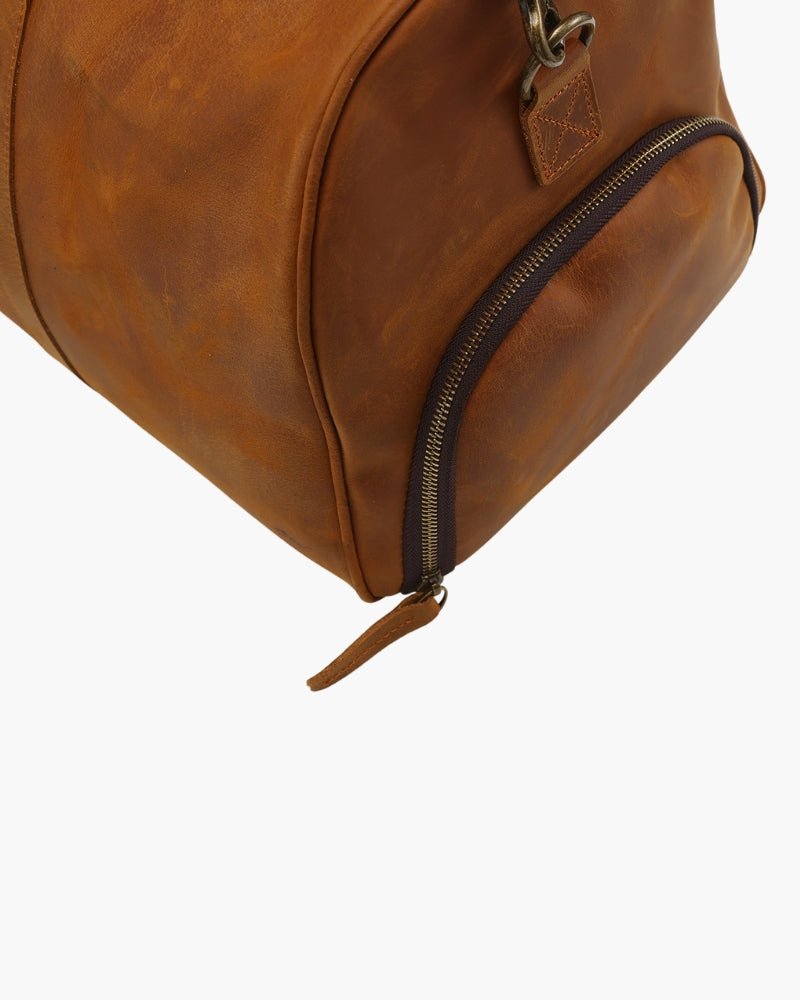Montague Leather Duffle - Belfaire & Co.