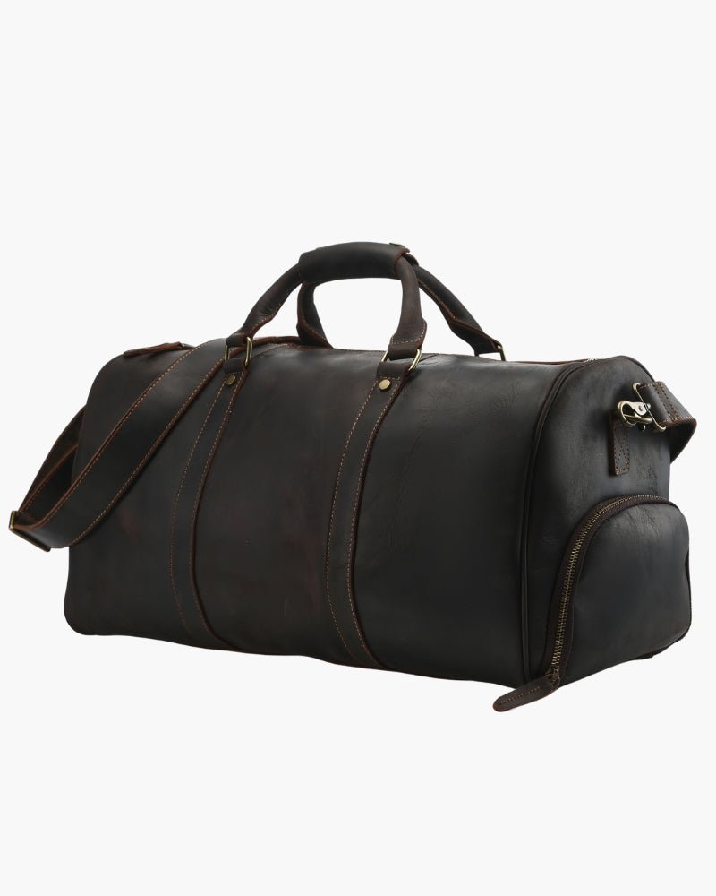 Montague Leather Duffle - Belfaire & Co.