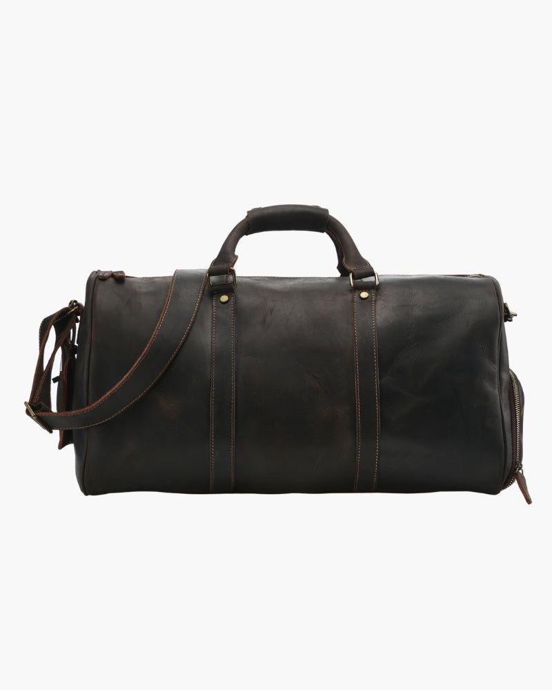 Montague Leather Duffle - Belfaire & Co.