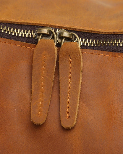 Montague Leather Duffle - Belfaire & Co.
