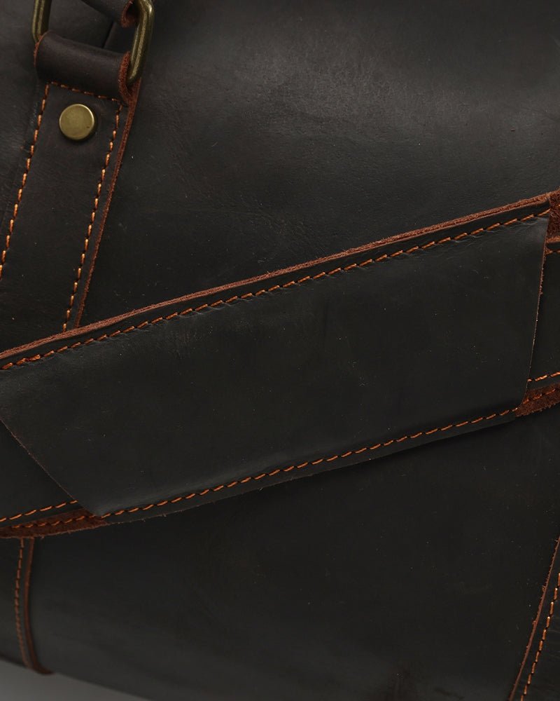 Montague Leather Duffle - Belfaire & Co.