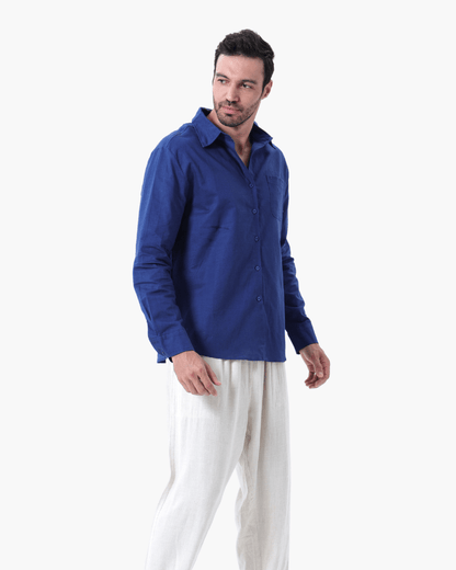 Old Money Linen Combo (Longsleeve) - Belfaire & Co.