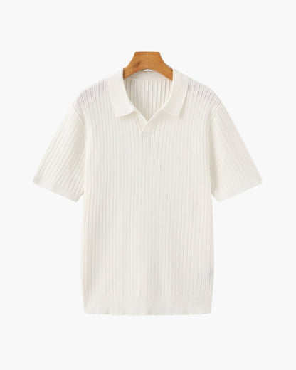 Premium Ribbed Polo - Belfaire & Co.