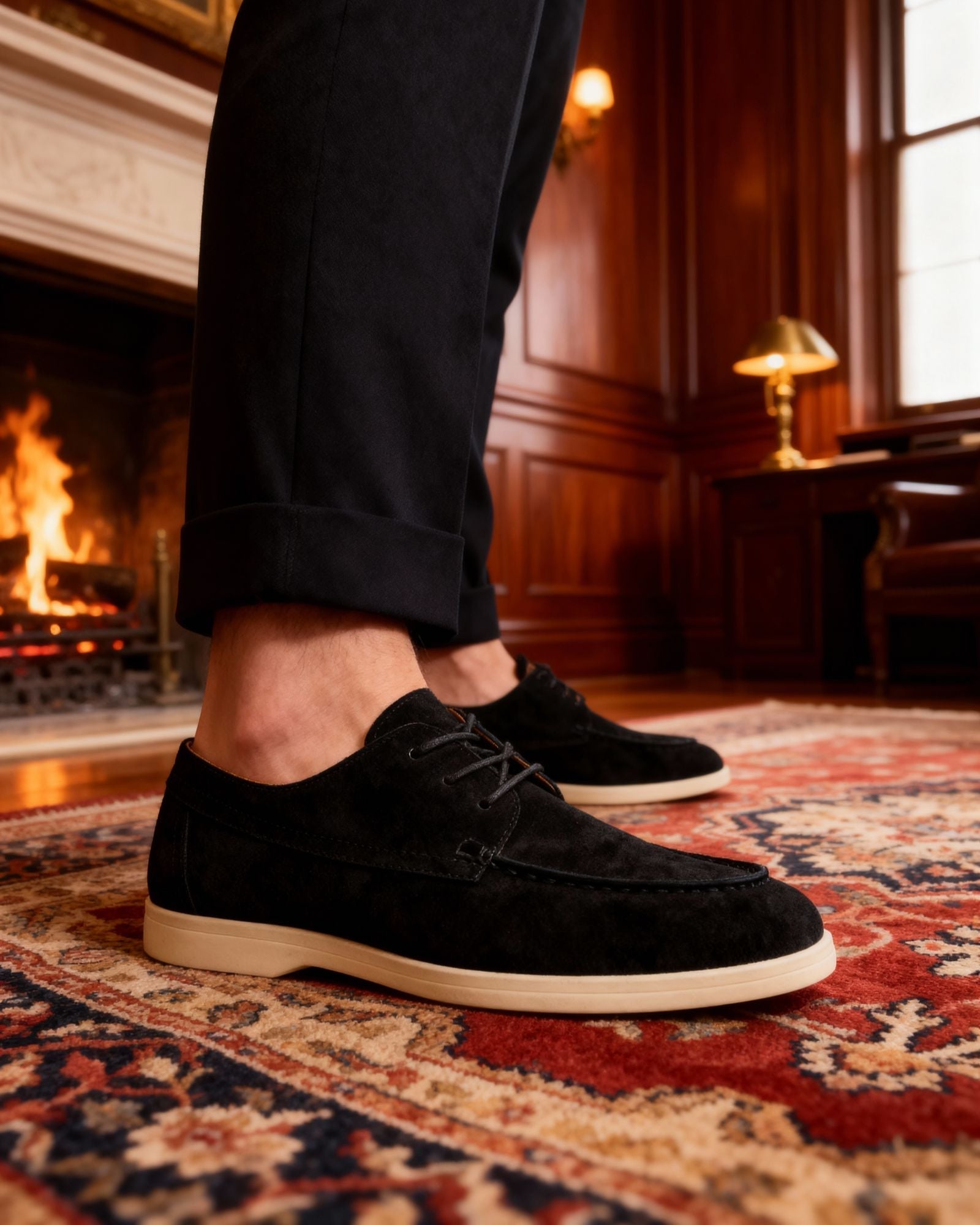 Premium Suede Lace Shoes - Belfaire & Co.