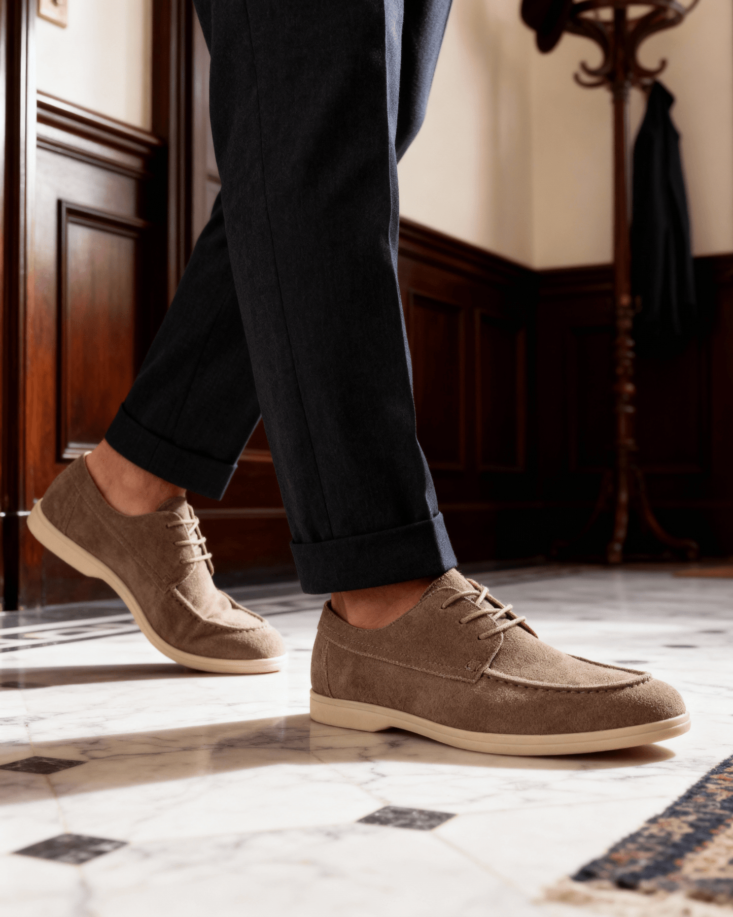 Premium Suede Lace Shoes - Belfaire & Co.