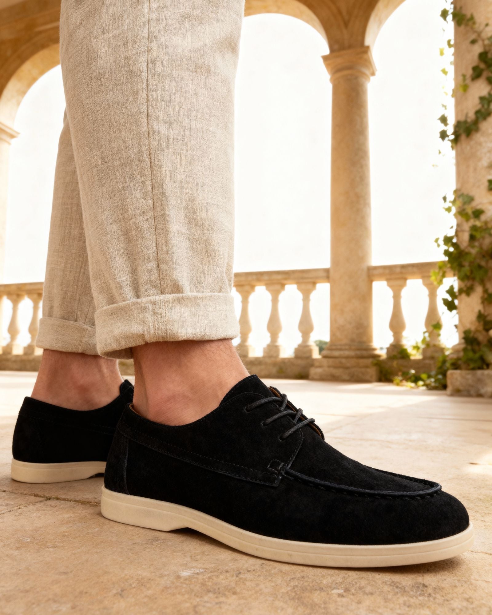 Premium Suede Lace Shoes - Belfaire & Co.