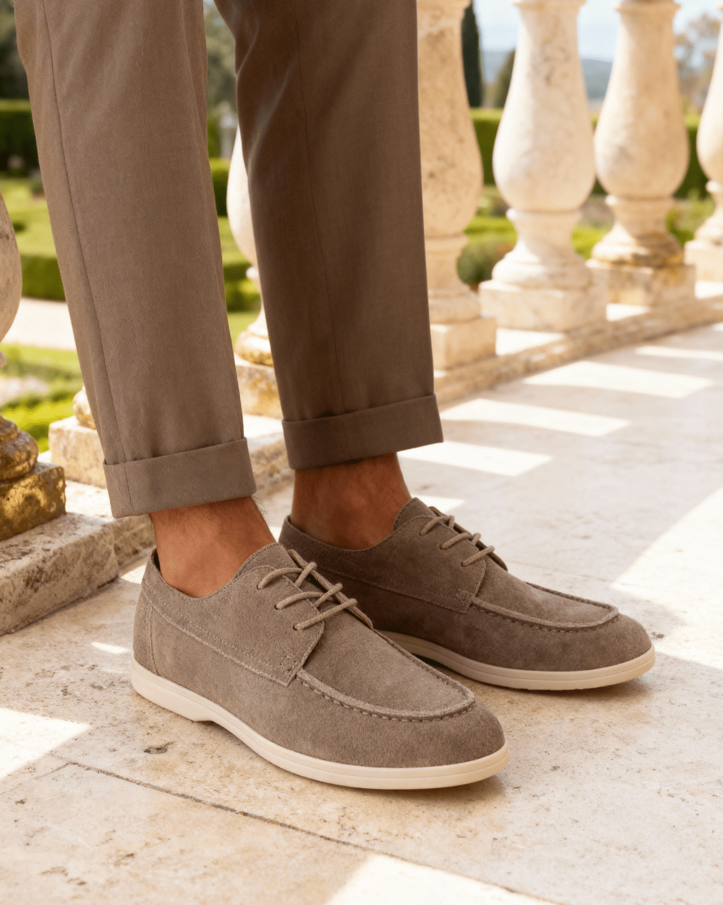 Premium Suede Lace Shoes - Belfaire & Co.