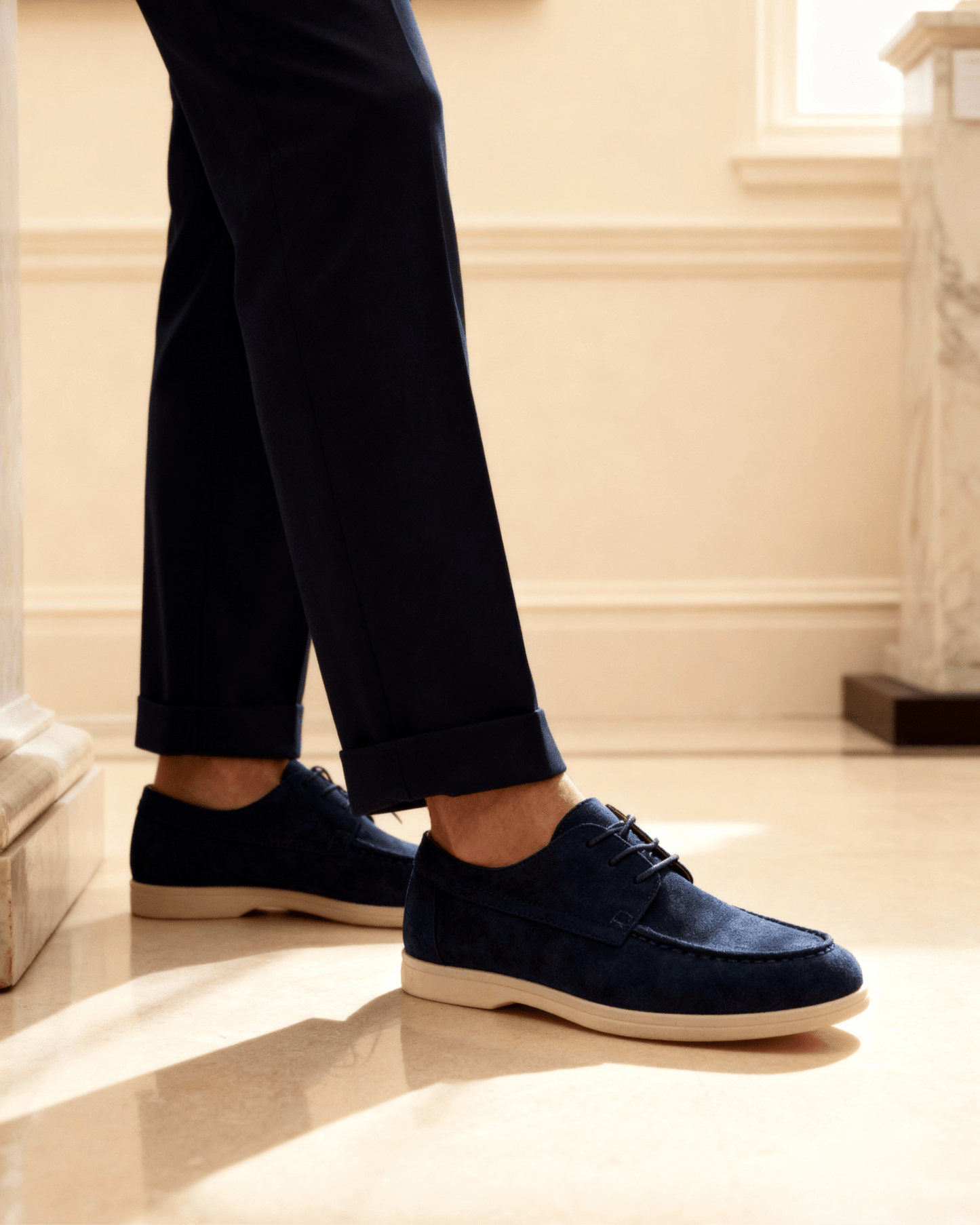 Premium Suede Lace Shoes - Belfaire & Co.