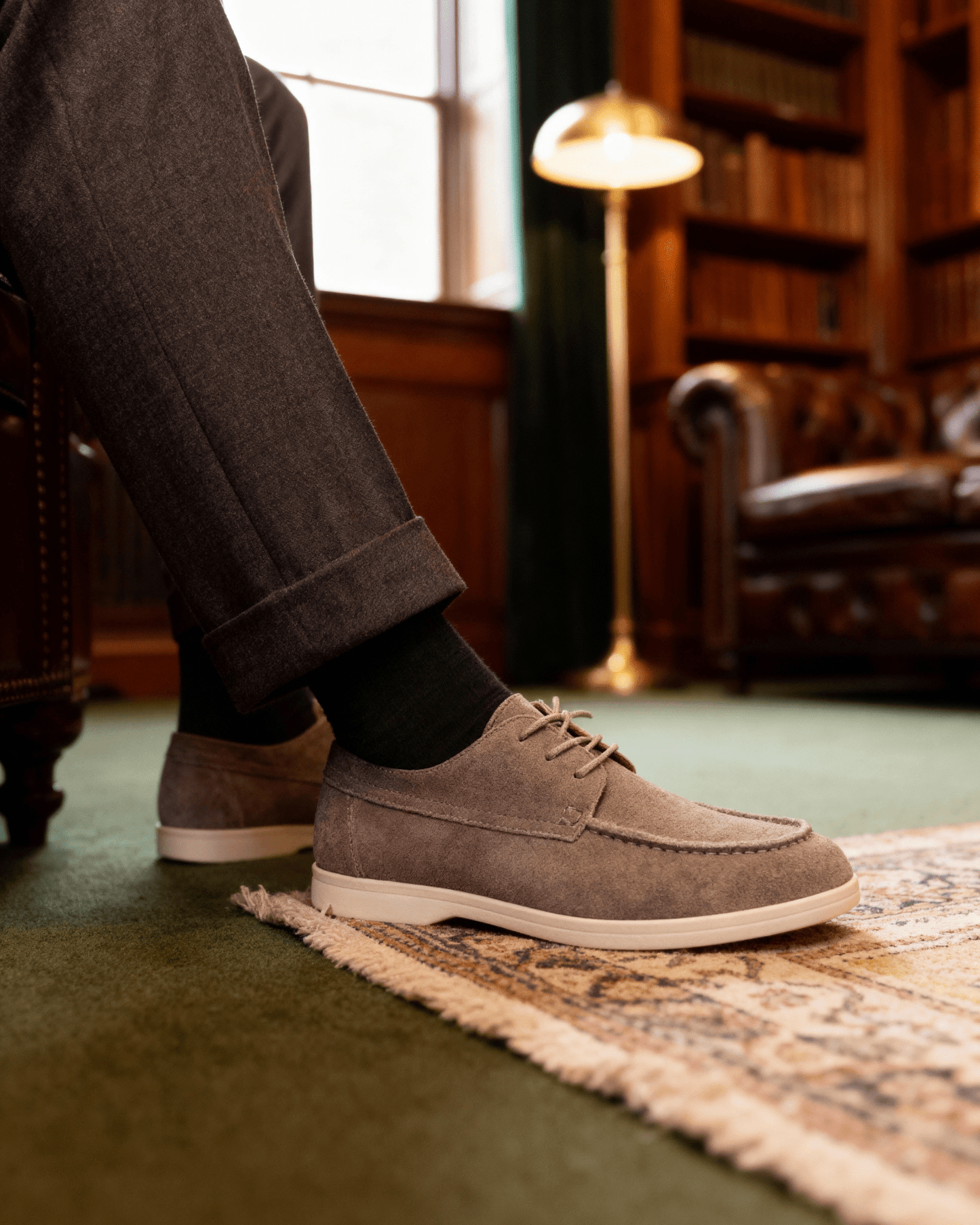 Premium Suede Lace Shoes - Belfaire & Co.