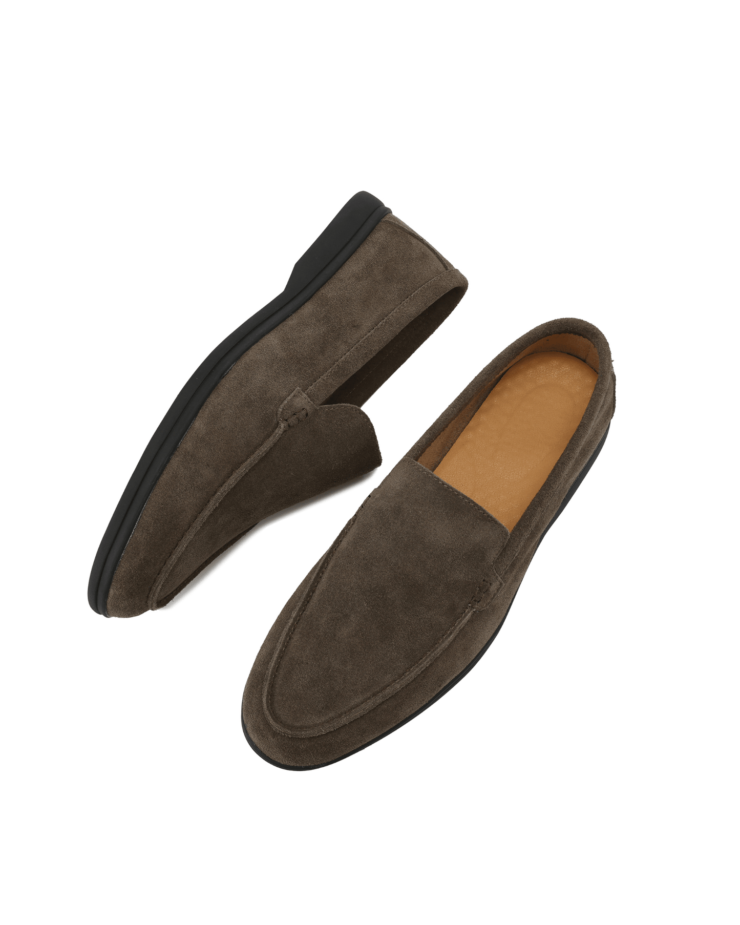Premium Suede Loafers - Black Soles - Belfaire & Co.