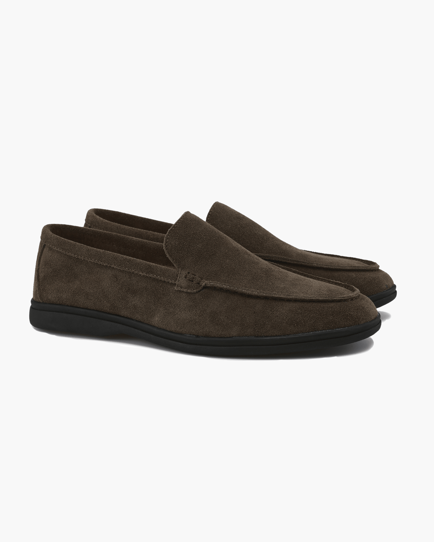 Premium Suede Loafers - Black Soles - Belfaire & Co.