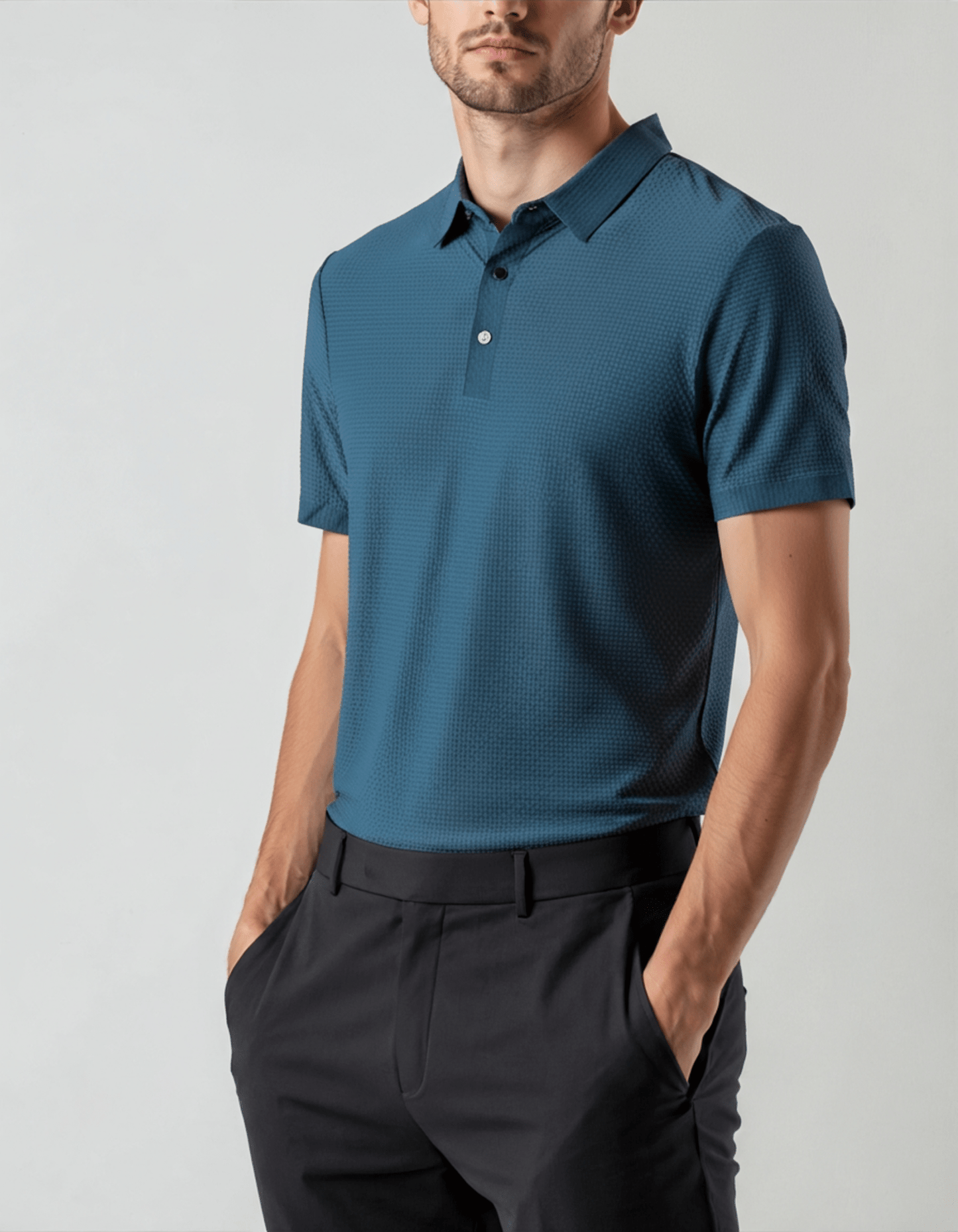 Prestigio Silk Polo (Anti - Wrinkle) - Belfaire & Co.