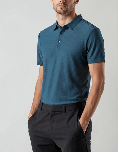 Prestigio Silk Polo (Anti - Wrinkle) - Belfaire & Co.