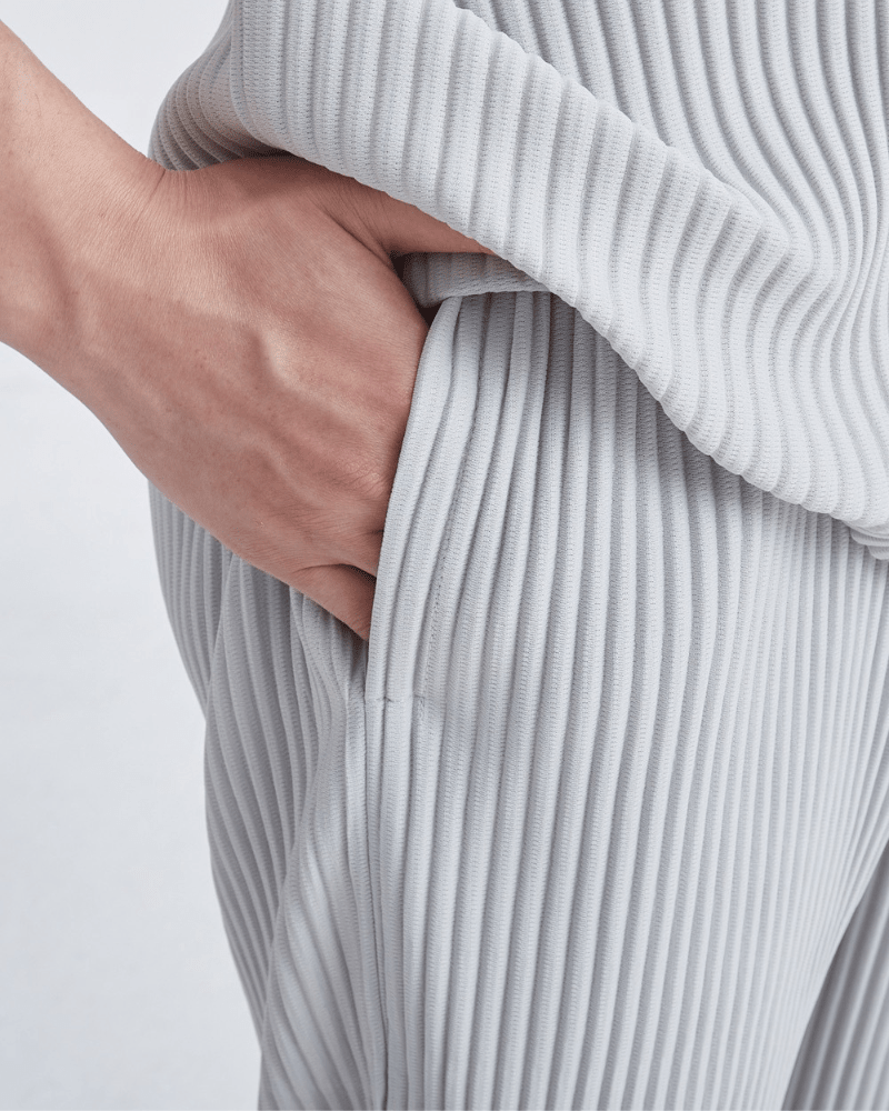 Ribbed Cotton Pantalon - Belfaire & Co.