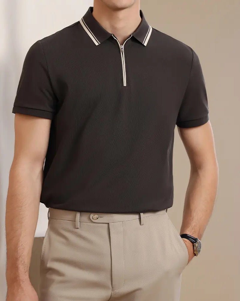 Ridgeway Zip Polo - Belfaire & Co.