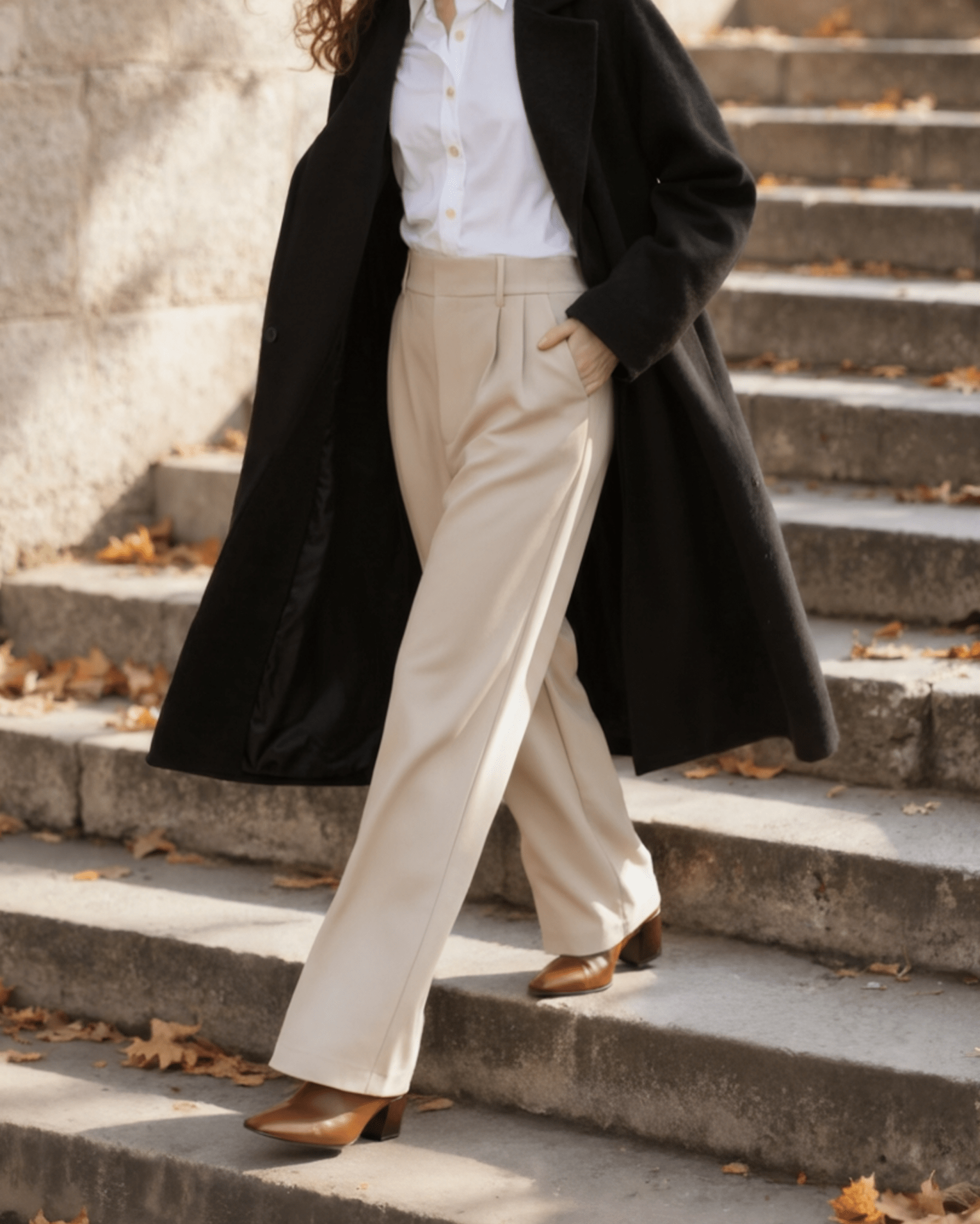 Serena Wide - Leg Trousers - Belfaire & Co.