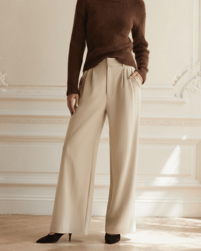 Serena Wide - Leg Trousers - Belfaire & Co.
