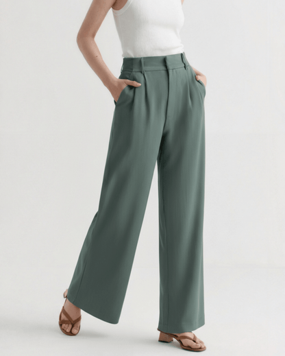 Serena Wide - Leg Trousers - Belfaire & Co.