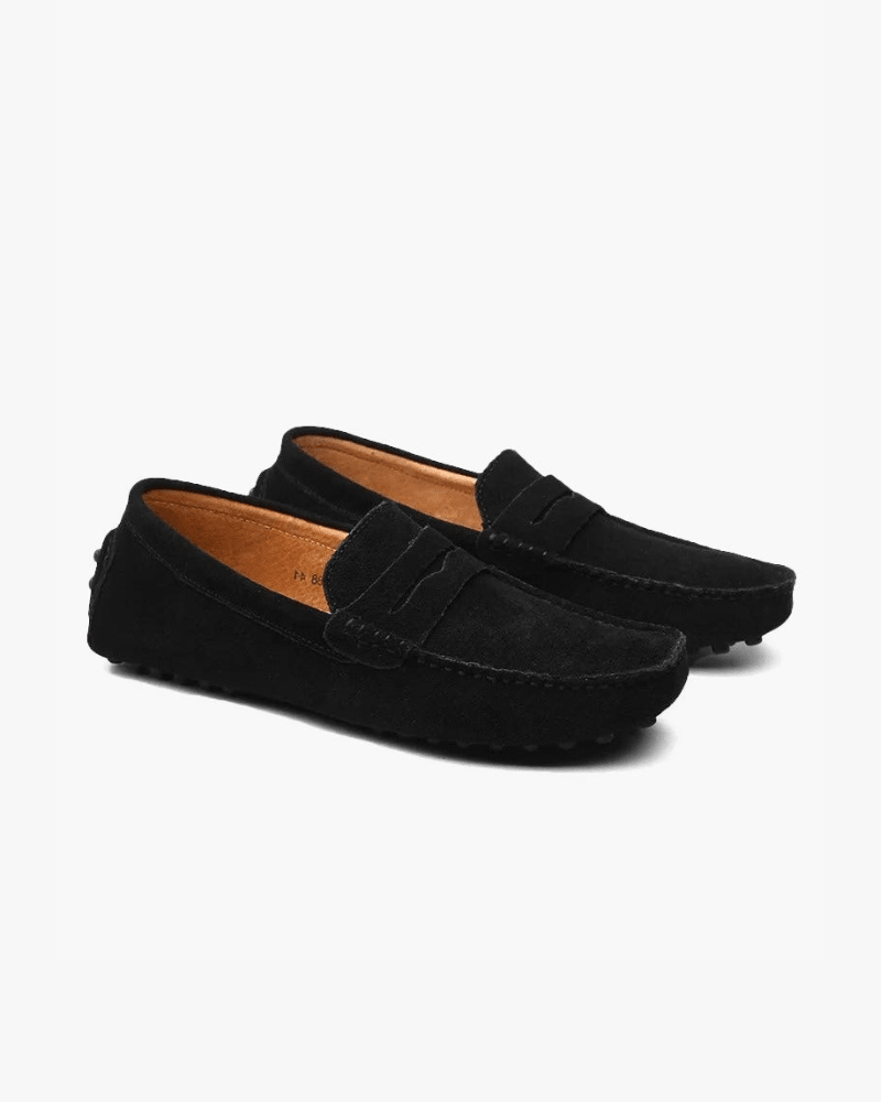 Suede Driver Loafers - Belfaire & Co.