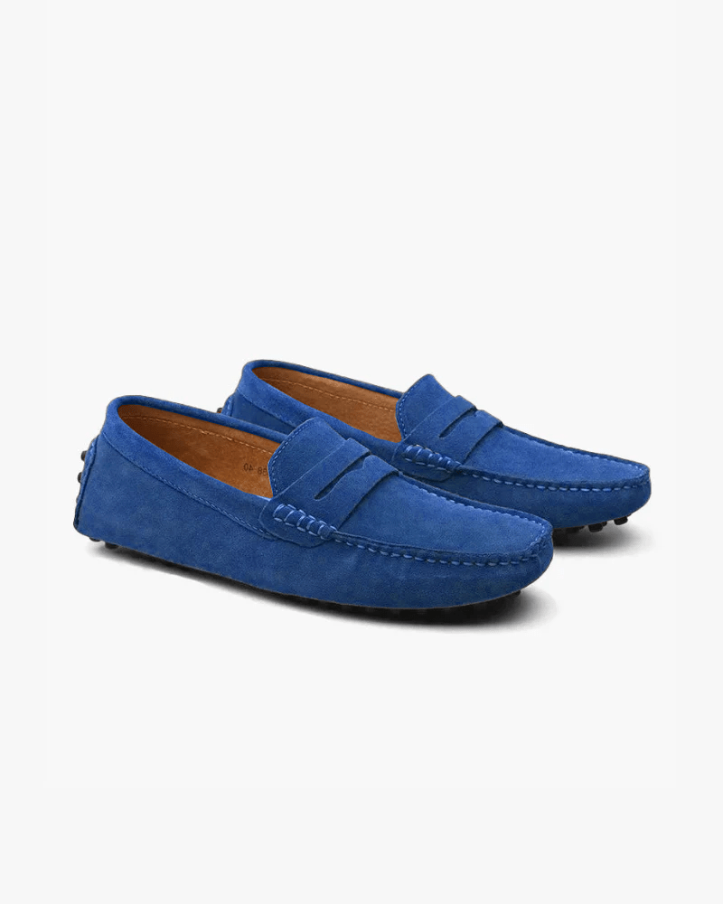 Suede Driver Loafers - Belfaire & Co.
