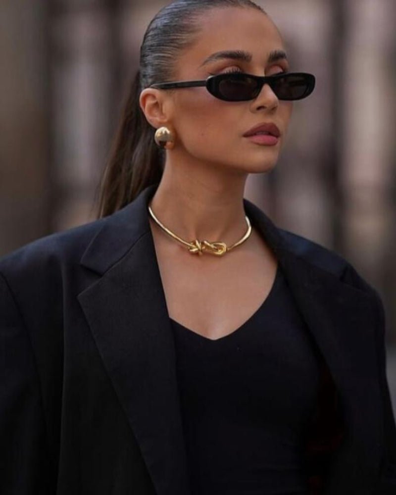 Sylvie Oval Sunglasses - Belfaire & Co.