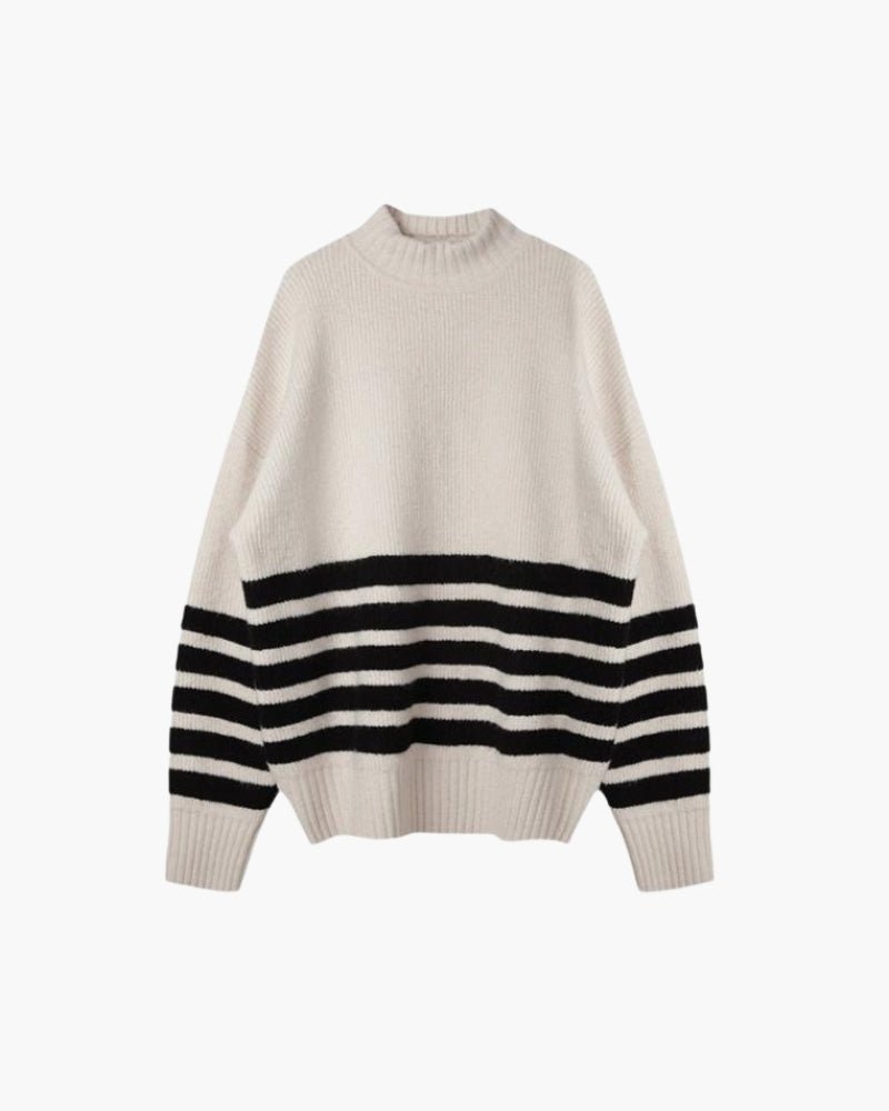 The Coastal Stripe Sweater - Belfaire & Co.