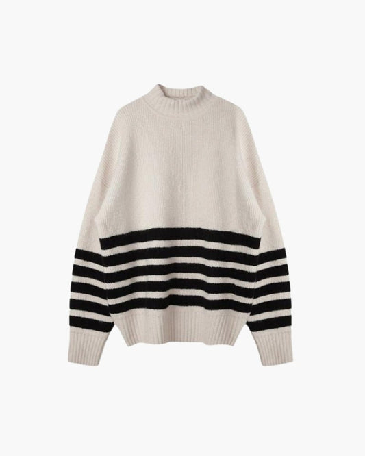 The Coastal Stripe Sweater - Belfaire & Co.