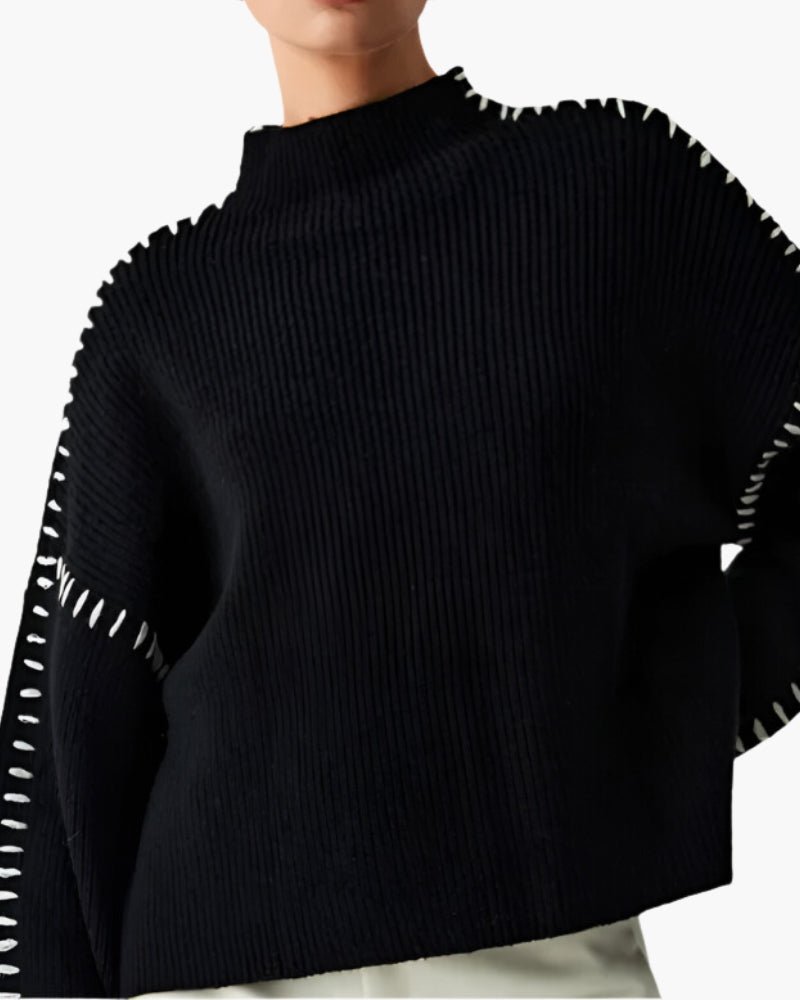 The Lila Stitch Sweater - Belfaire & Co.