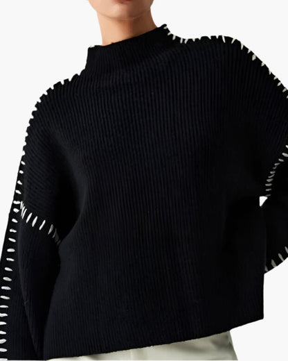 The Lila Stitch Sweater - Belfaire & Co.
