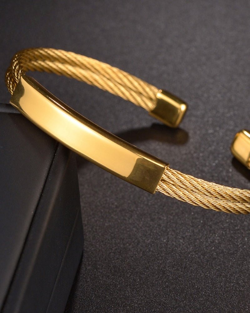 Torque Cable Cuff - Belfaire & Co.