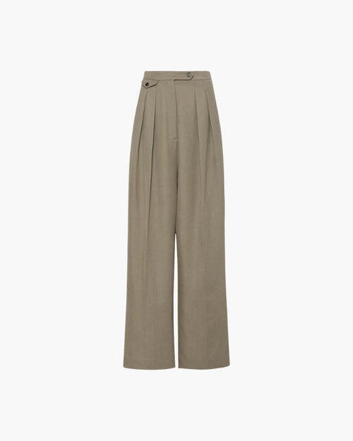 Woolen Oversized Pantalon - Belfaire & Co.