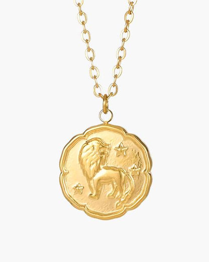 Zodiac Sign Necklace - Gold - Belfaire & Co.